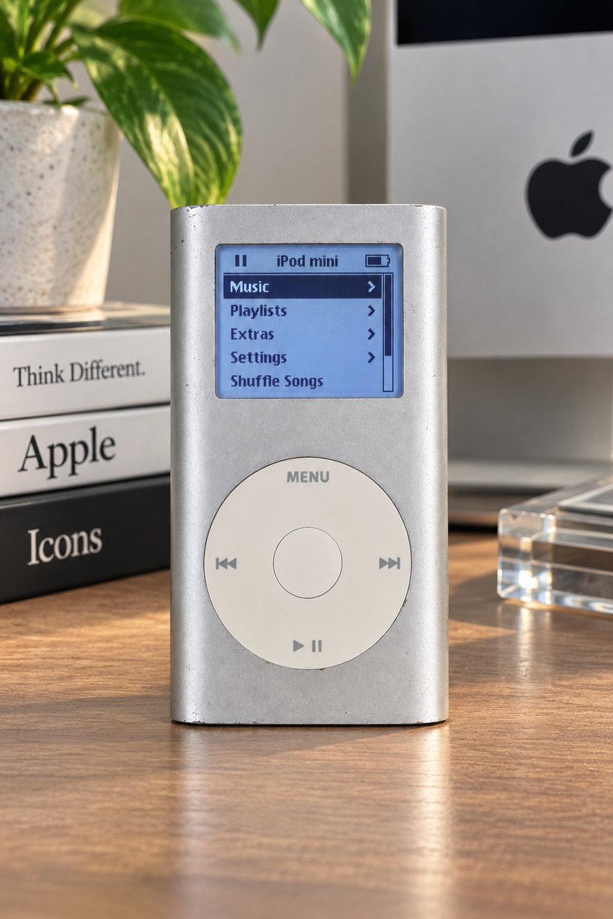 Apple iPod Mini 2nd Gen A1051 M9800LL 4GB Silver MP3 Player Tested Working